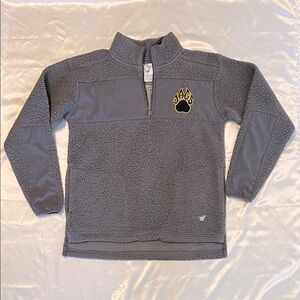 Varsity Spirit Gray Top Gun All Stars Pullover Fleece